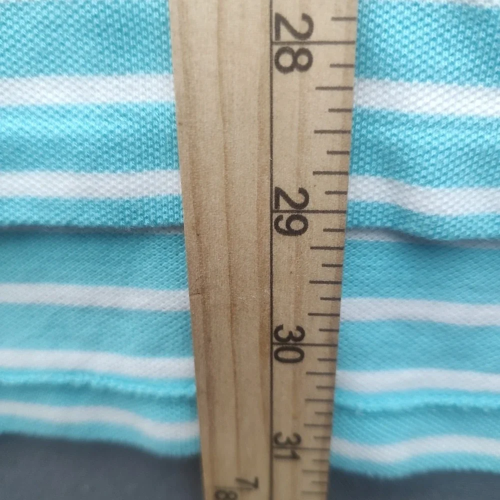 Ralph Lauren Men's‎ Polo Custom Fit XL Blue Striped Pullover